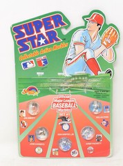 Baseball Super Stars Marbles Set 1 2 3 4 Ken Griffey Jr Nolan Ryan Barry Bonds