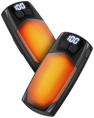 Electric Hand Warmers Rechargeable – LED Display Hand Warmers with 5 Black