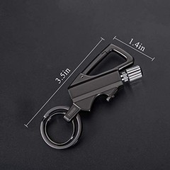 Permanent Match Keychain Lighter with Bottle Opener – Waterproof Flint Fire Star