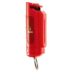 BURN Pepper Spray 0.5oz Self Defense Security Keychain Red 3 Pack