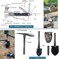 254 in 1 Survival Kit with First Aid Emergency Tools for Camping Hiking Travel