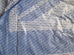 Stella Mccartney Adidas GB Poncho Cape. Rain. Blue White Size 32