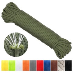 Nylon Paracord Parachute Cord Rope 550 Mil Spec Type III 7 Strand 50FT-1000FT