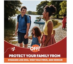 Off! 6 Ounce(s) Active Outdoor Spray – Sweat Resistant – New Sealed (2pk)