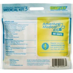 Adventure Medical 0125-0297 Ultralight & Watertight .3 Medical Kit DryFlex Bags