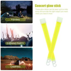 10PCS Green Glow Sticks Emergency Camping Light Party Safety Fluorescent
