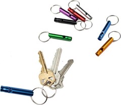 A Set of 5 Extra Loud Whistles for Camping Hiking Hunting Outdoors Sports and