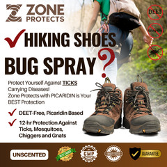 Picaridin Unscented Insect Repellent Spray, 1oz Master Case (12)