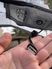 4D Battery Holder USB-F Power Cable PLUG For Ozark Trail LED Tent Camping Light