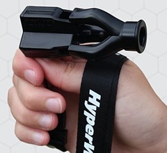 HyperWhistle The Original Worlds Loudest Whistle up to 142db Loud, Very black