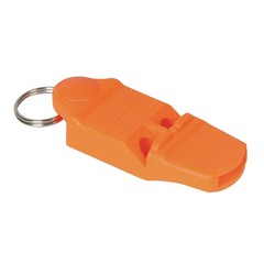 Grainger Approved 1ZBY6 Whistle, Horn Blast, Orange, ABS Plastic 1ZBY6
