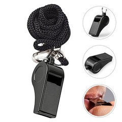 10 Pcs Emergency Whistle for Referee Plastic Pendant Sports Whistles