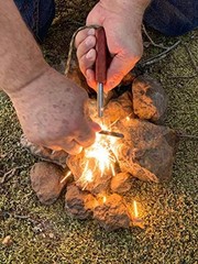 Fire Fast Fire Fly. European Fire Steel Ferro Rod and Magnesium. Compact