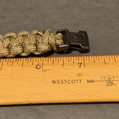 Green Desert Camo Strand Paracord Bracelets Camping Hunting Nature