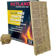 Eco-Friendly 50B Fire Starter Squares – Perfect for Hiking, Camping & Grilling