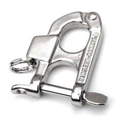 YUSOVE Quick Release Snap Shackle Boat Marine 316 Stainless Steel Eye Snap Sh…