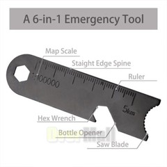 5″ x 1/2″ Ferrocerium Rod Fire Starter w/ Handle + Steel Scraper Flint Striker
