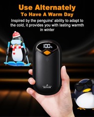 Beyyon Hand Warmers Rechargeable – Electric Hand Warmer Rechargeable 2 Pack Led