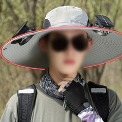 Solar Charging For Hat Fan With Adjustable Speed Perfect For Warm Days