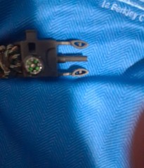 Two 5 In 1 Tatical braclet