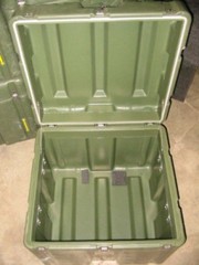 Hardigg Pelican 29x27x27 Hinged Single Lid Hard Case Equipment Shipping B