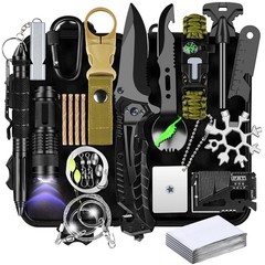 Kit De Supervivencia 28 En 1 Con Equipo De Emergencia Para Acampar Lujo