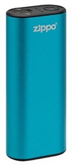 Zippo Silver HeatBank 6 Rechargeable Hand Warmer Blue