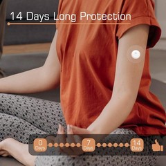 55Pack Freestyle Sensor Covers for Libre 3 Plus, Clear | Waterproof Libre 3 P…
