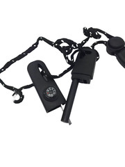 Magnesium Fire Starter Survival Tool, Ferro Rods Fire Striker, Compass, USA SHIP