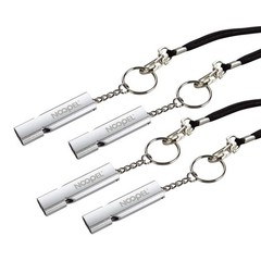 Emergency Whistles Lifeguard Safety Whistle with Lanyard and Keychain for Out…