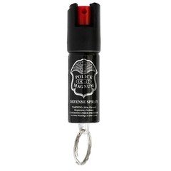 4 Police Magnum pepper spray .50oz keyring keychain defense security protection