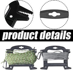 6 Pcs Paracord Line Winder Rope Cord Organizer Spool Fishing Line Cable Bobbins