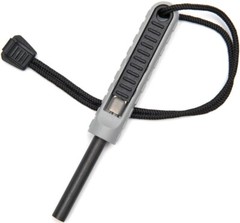 Exotac polySTRIKER XL Waterproof Fire-Starting Tool Durable Lightweight Gray