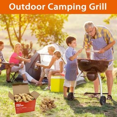 Fire Starter – Natural Pine Charcoal Starter for Girll – Easy Ignition