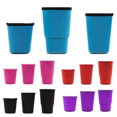 Insulated Cup Cover Neoprene Sleeve for Hot Drinks Reusable and Comfortable