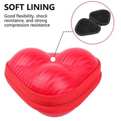 PU Leather 3 Pingpong Storage Box Table Tennis Storage Case Waterproofs Hard Box
