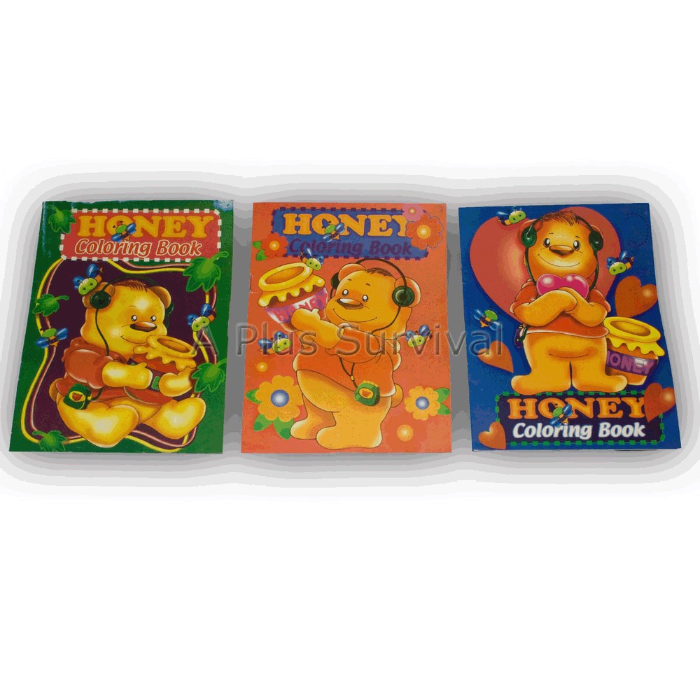 Lot of 25 Coloring Books & 4 Pack Crayons Combo – Kids