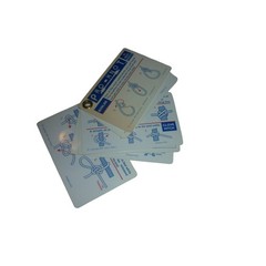 Pro-Knot 14 Best Knots Tying Reference Cards Waterproof Pocket Guide USA 3.5in