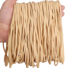 Rubber Bands Garbage Can Bands Elastic Large Size #117B 120 Pcs Trash Can Rubber