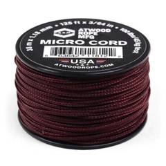 ATWOOD USA braided Micro Cord 1.18mm 28 colours small batch – 5m, 10m, 20m, 38m