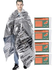 Emergent Blanket Mylar Thermal Outdoor Survive First Aid Kit Rescue Space