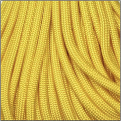 Golden Yellow Cobra Paracord Bracelet with Metal Buckle