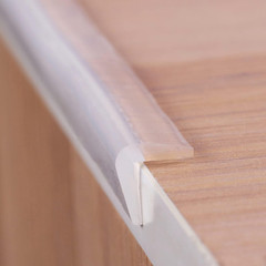 Edge Protector 100% Silicone, Baby Proofing Thin Corners Clear Guards, Pre-Tape