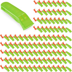 Emergency Whistles 100 Pcs Bulk Loud Safety Survival Lanyard Camping Coach Kids