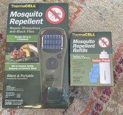 ThermaCell MR-GJ Portable Mosquito Repellent + 1 NIB Refills Camping RV SEALED