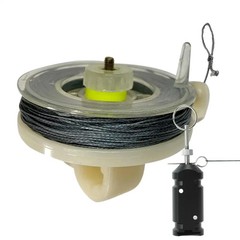 Perimeter Trip Wire 82ft Weatherproof Early Warning Camping Alarm Security Coil