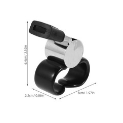 5pcs Finger Ring Whistles: Ice Hockey Soccer Football Volleyball Whistles for