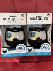 Pair Of Thermacell Mosquito Repellent Patio Shield 20 ft Zone Outdoor Device NEW