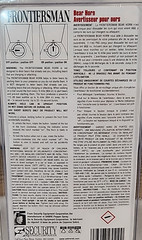 Sabre Frontiersman Bear Horn Locking On/Off Feature Periodic Blasts