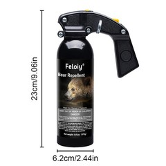 Bear Spray Combo, Max Strength OC Spray 16oz 35ft